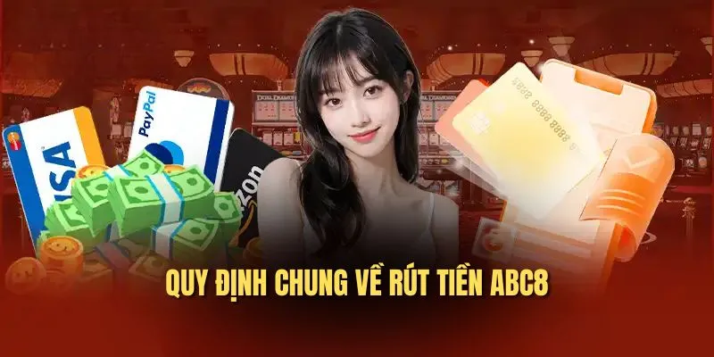 Quy định chung về rút tiền ABC8